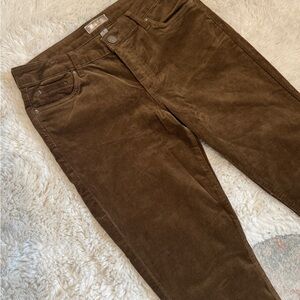 Kut from the Kloth Brown Corduroy Pants